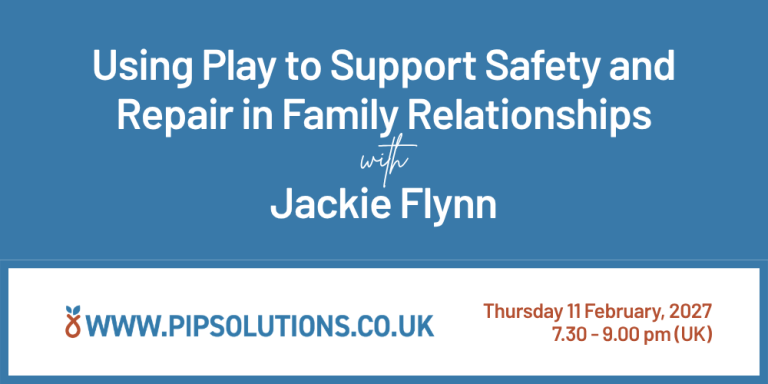 Using Play to Support Safety and Repair in Family Relationships